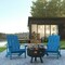Flash Furniture 2 Blue Adirondack Chairs & Star and Moon Fire Pit JJ-C145012-32D-BLU-GG - alternate 1
